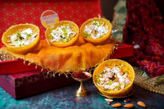 Mini Kesar Ghewar