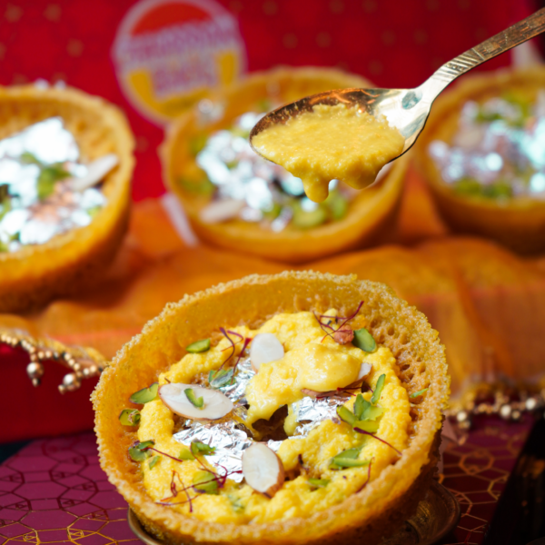 Malai Mini Kesar Ghewar