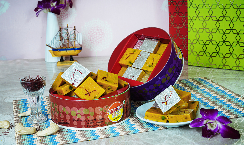 Kaju Kesar Barfi CD Box
