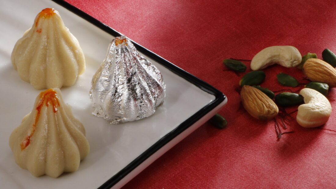 Mamra Badam Modak