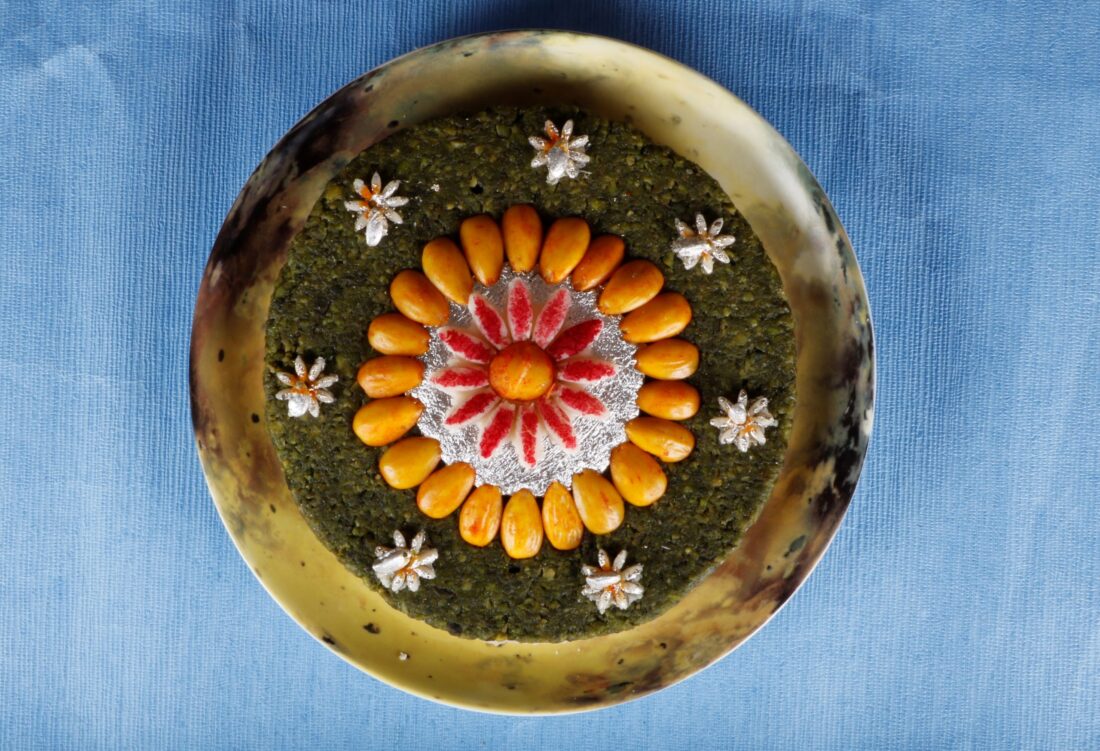 Pista Badam Cake
