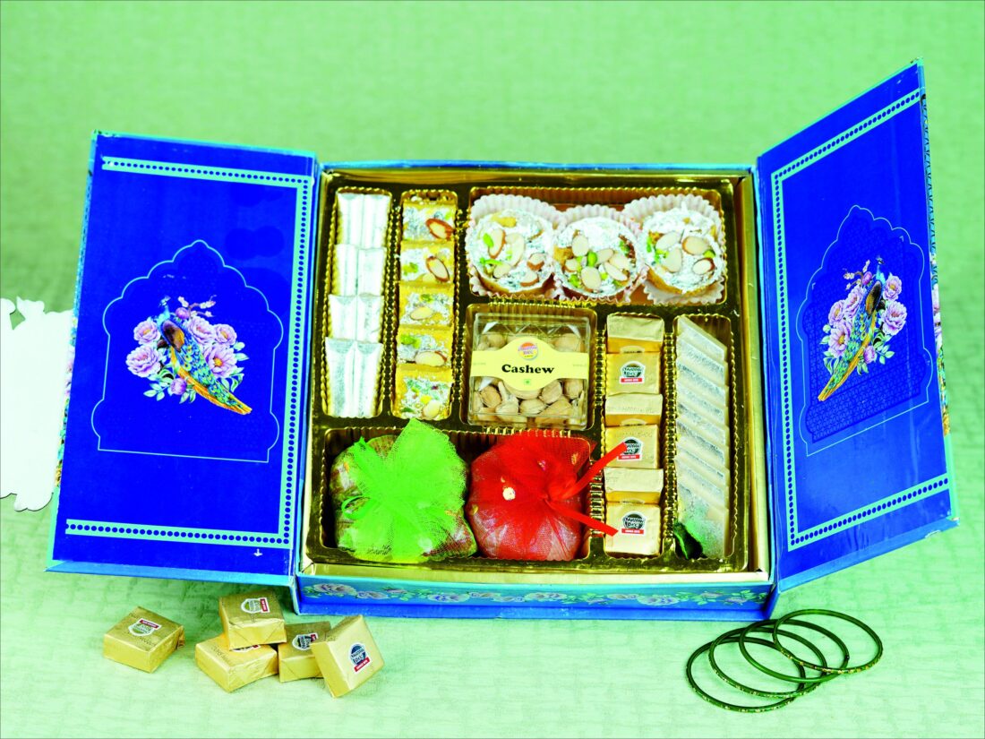 Blue Peacock Box
