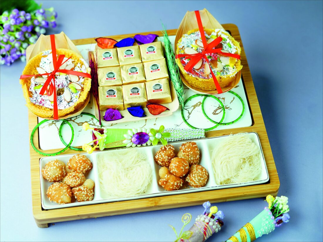 Ceramic 4 Block Tray
