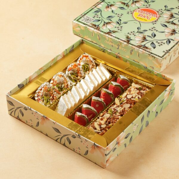 Kaju Barfi and Mewa Melon