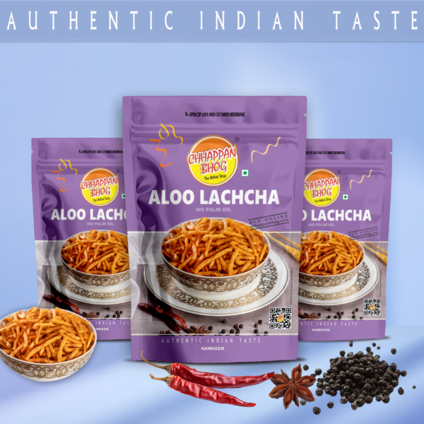Red Chilly Aloo Lachha Salty