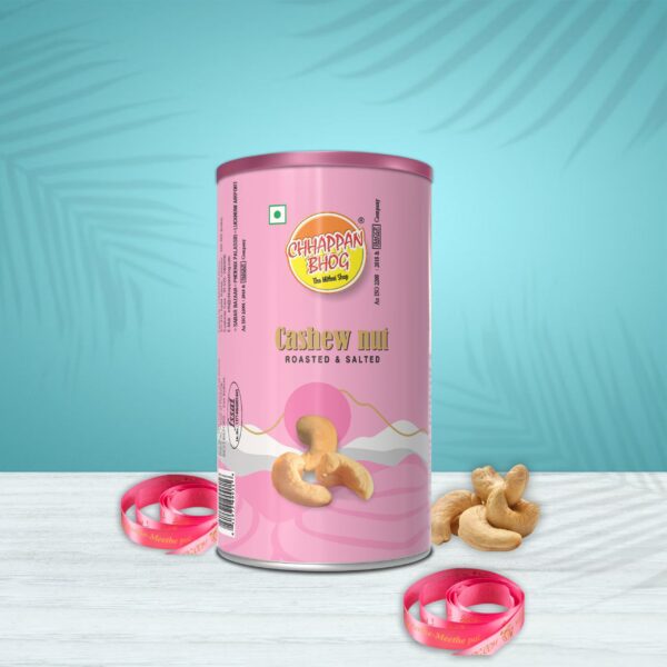 Roasted and Salted Cashew Can