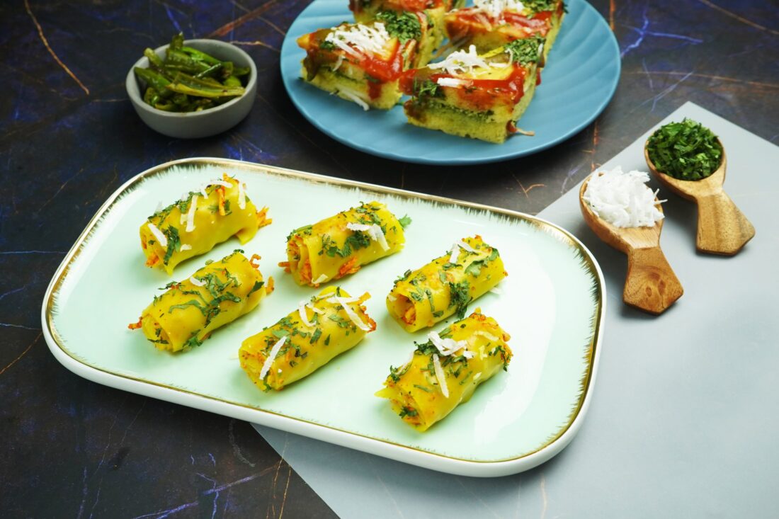 Khandvi Dhokla