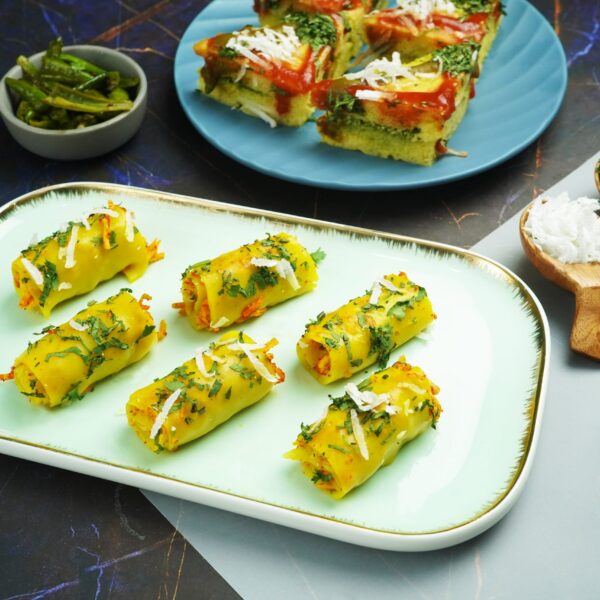 Khandvi Dhokla