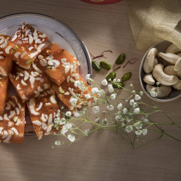 Orange Karachi Halwa