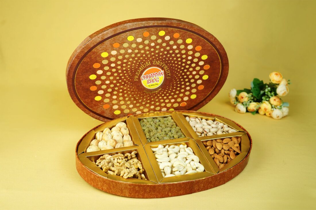 Oval Dry Fruit Box