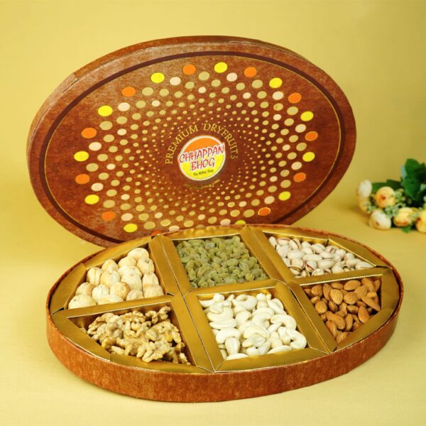 Oval Dry Fruit Box